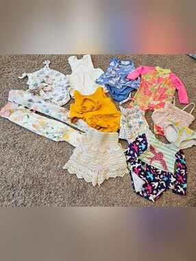 Baby girl summer clothes bundle